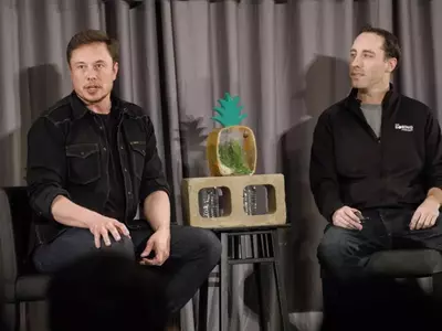Elon Musk With Steve Davis