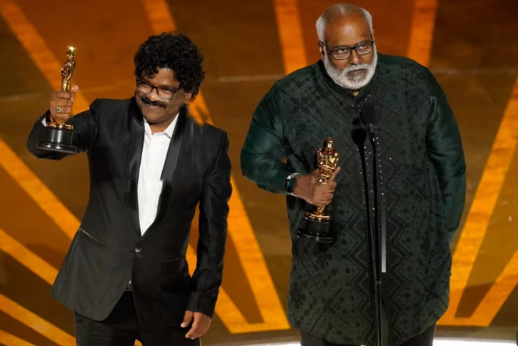 Oscars 2023 MM Keeravani oscar acceptance speech 