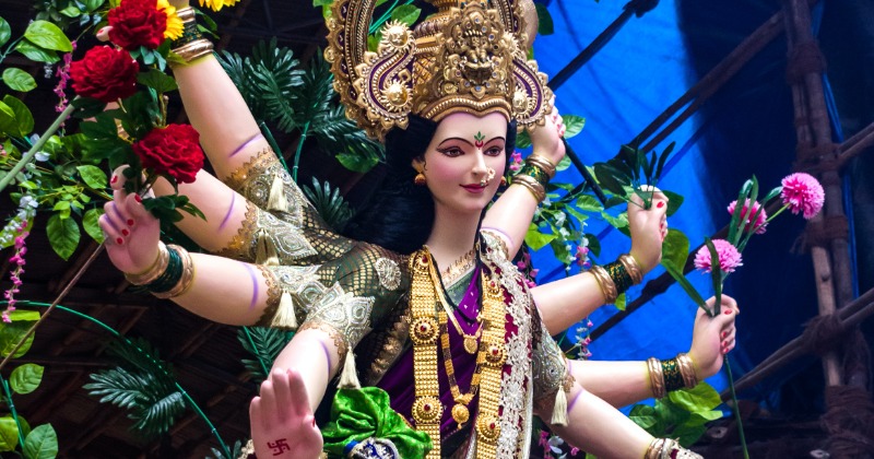 Mahagauri Beej Mantra Times Maha Ashtami Durga Puja Mantra Jaap Hot Sex Picture 8374