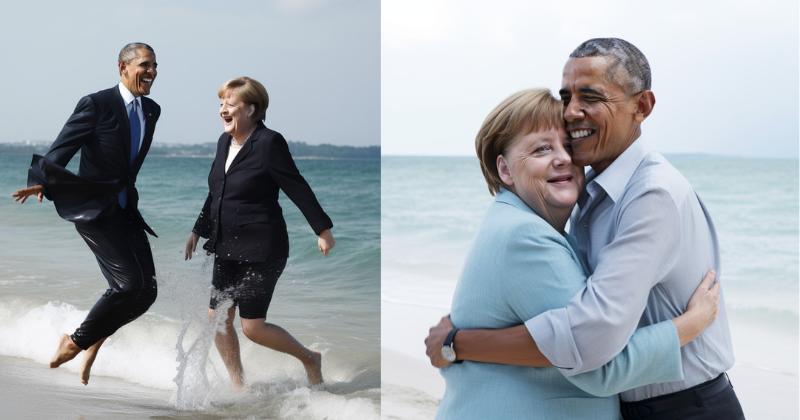 Barack Obama And Angela Merkels Ai Generated Pictures 3154