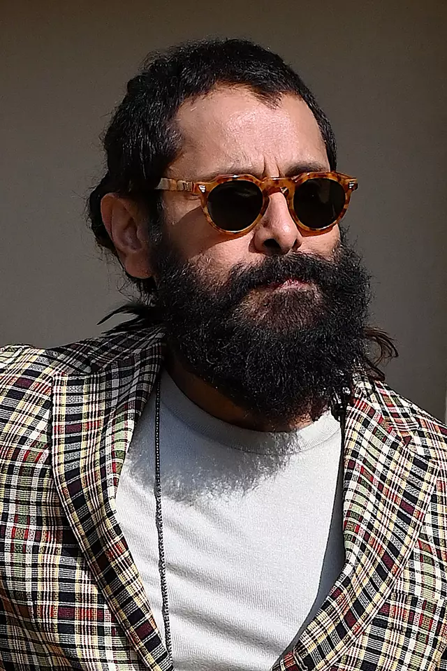 Move over Chiyaan Vikram's man bun, for his peppy printed shirts are here  to steal the show. Pics - India Today