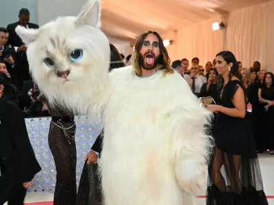 From Doja Cat To Jared Leto, Here's Why Celebrities Dressed Like Cats At Met Gala 2023 Red Carpet