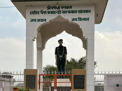 Memorial Statue For Fallen Para-Commando Satyawan Singh