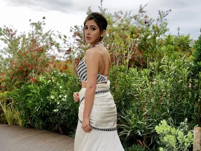 ‘Replica Of Sharmila Tagore’, Sara Ali Khan Dons A Saree-style Outfit As Her 3rd Look At Cannes