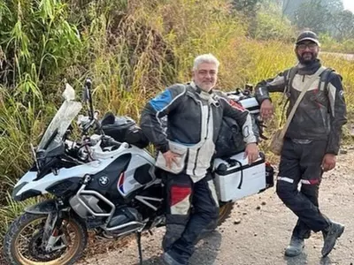 Ajith Kumar Gifts BMW Superbike Worth Rs 12 Lakh To Rider Who Organised Nepal Trip For Him