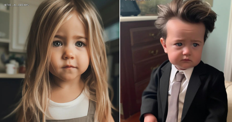 ‘Friends’ characters reimagined as cute toddlers