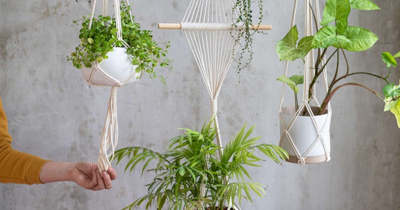 Tiered Hanging Planters