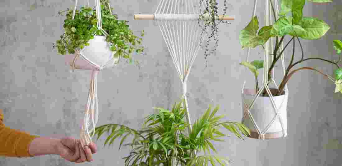 Tiered Hanging Planters