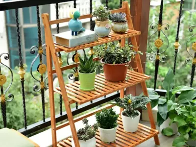 Stair-Step Plant Stand