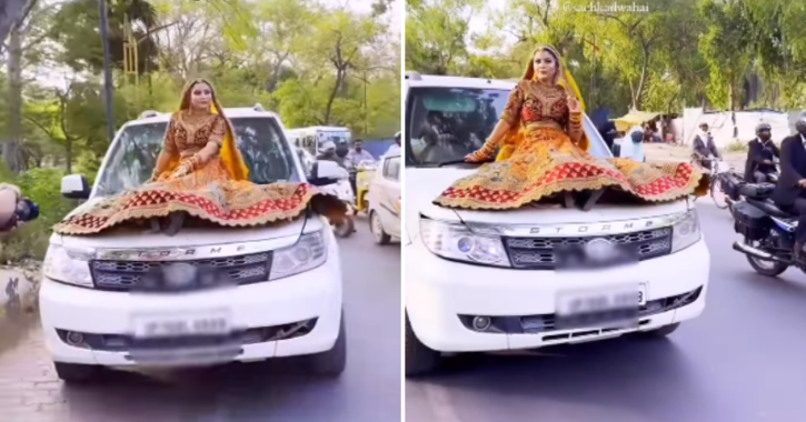 Duhaniya fined for making an Instagram reel sitting on the hood of a car, video goes viral