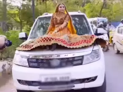 Duhaniya Got Fined for Making Instagram Reel Sitting on a Car Bonnet, Video Goes Viral