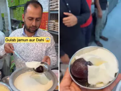 Gulab Jamun With Curd Stirs Up Online Disapproval