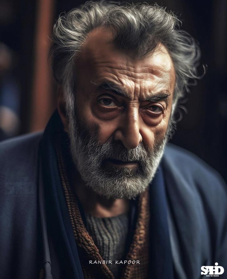 how bollywood actors will look when they get old - Ranbir Kapoor