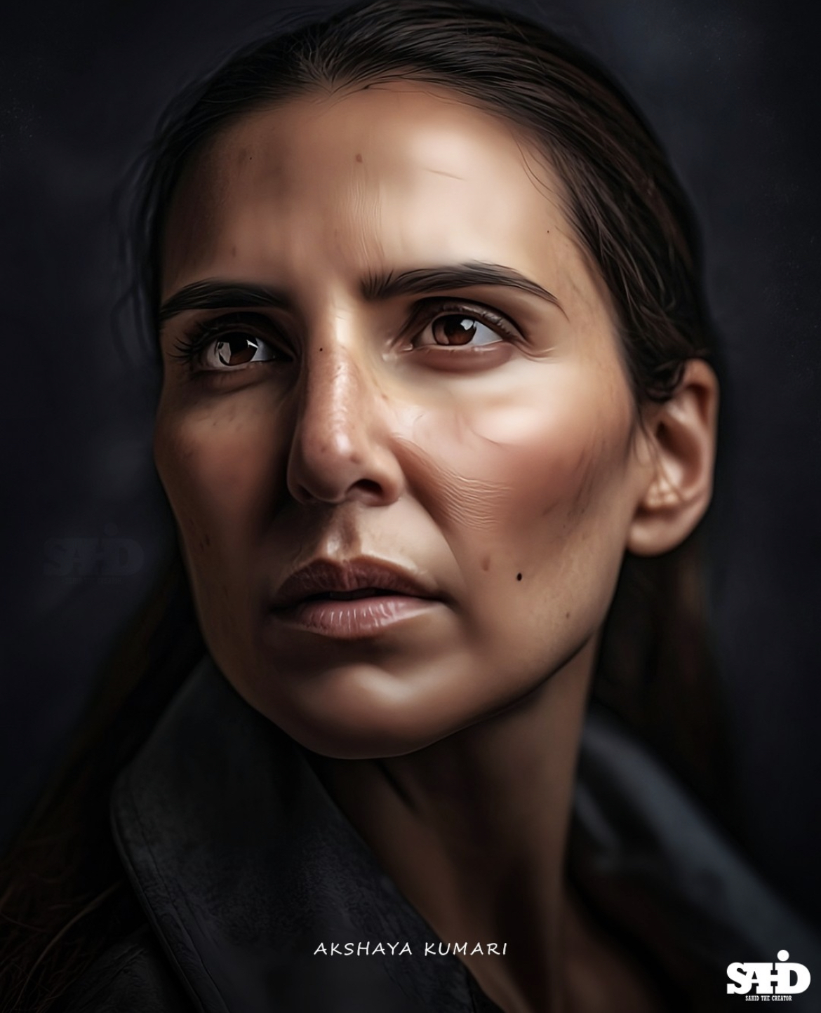 AI Photos Of Bollywood Actors As Women - Akshay Kumar