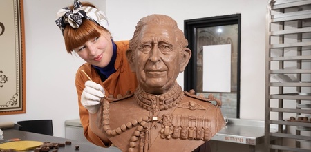 King Charles III Coronation Set To Have His Life Size Bust Of Chocolate