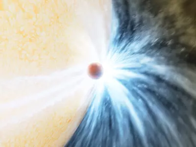 Scientists Catch A Star Swallowing A Planet For The First Time