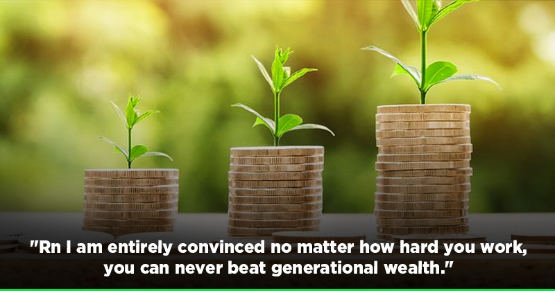 Is Hard Work More Powerful Than Generational Wealth? This Tweet Is ...