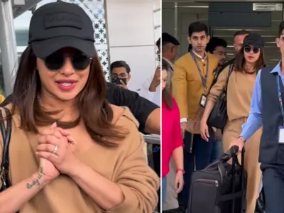 Priyanka Chopra Arrives In Delhi Without Nick For Parineeti Chopra-Raghav Chadha's Engagement