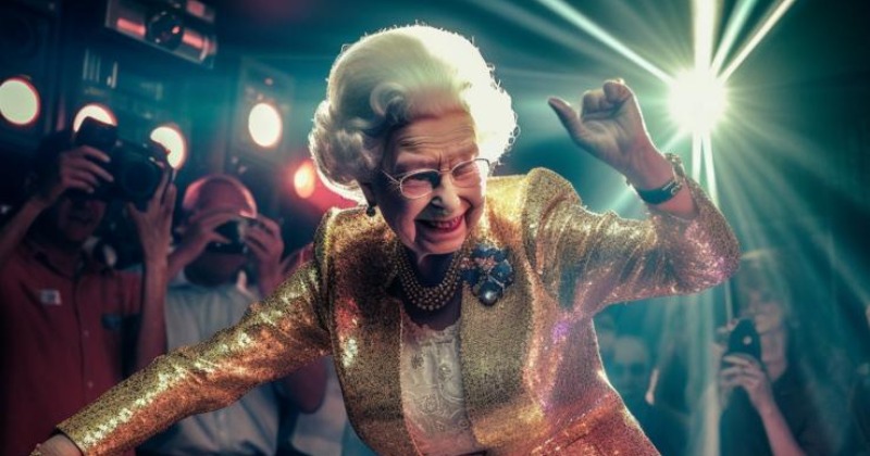 Want to see Queen Elizabeth get low on the dance floor? Thank AI for that