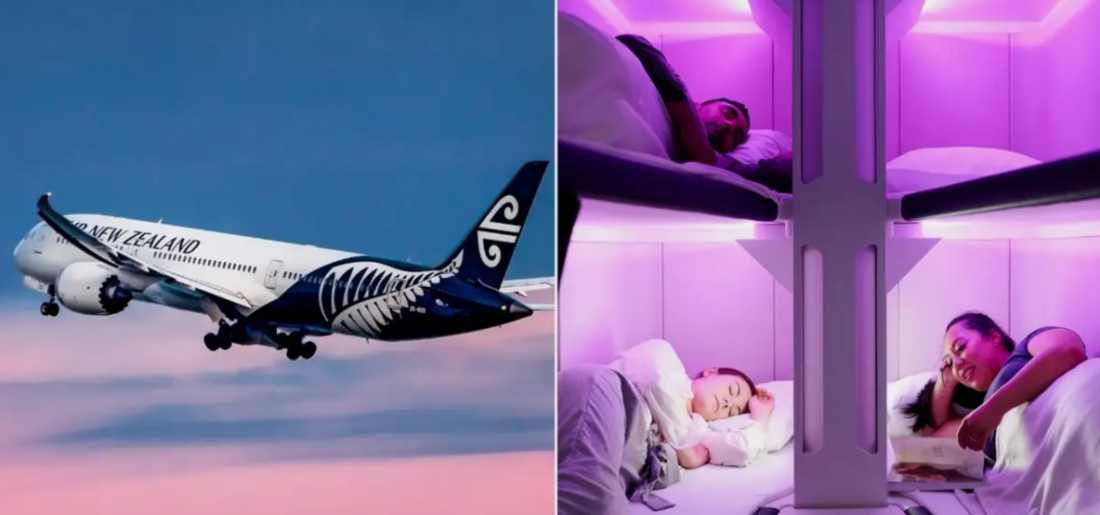 Air New Zealand Launches Bunk Bed Service On Longhaul Flights