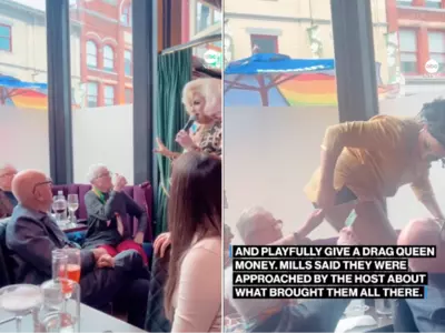 Watch Video of Elderly Couple with Transgender Grandchild at Drag Show