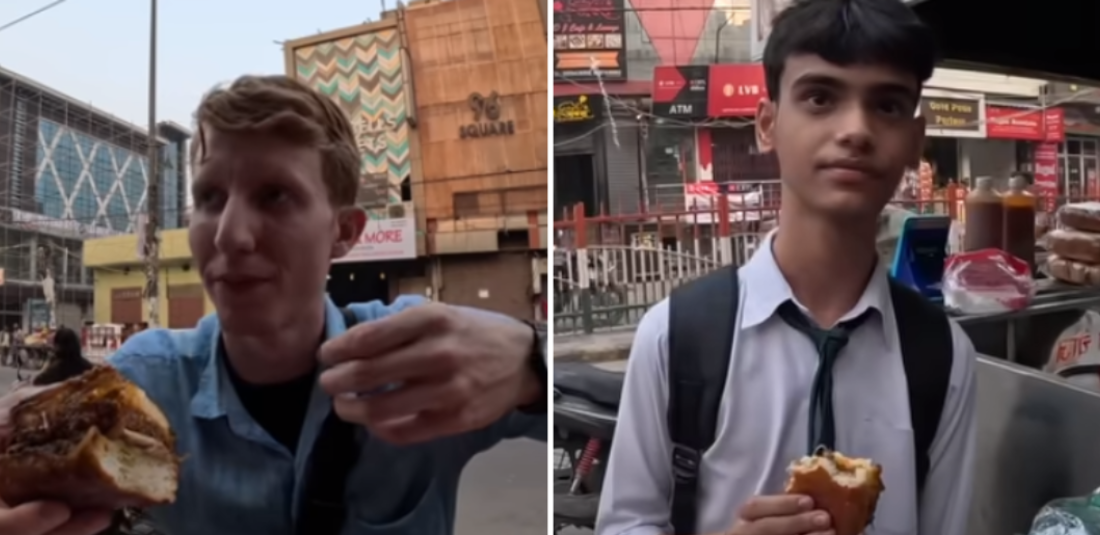 The Indian Boy Politely Refuses to Accept Payment for His Food From an American Blogger