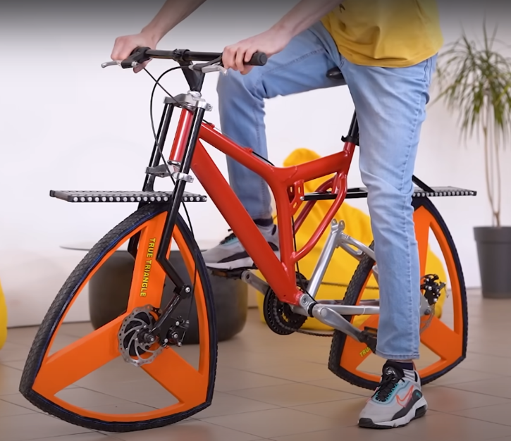 triangle bike