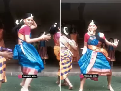 Viral Dance Performance of Tamil Nadu Boy in Traditional Saree