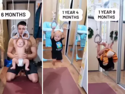 Watch This Amazing Video of a Little Boy Working Out
