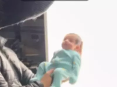 Youtuber Takes Passport Pics Of 12-Day-Old Newborn 