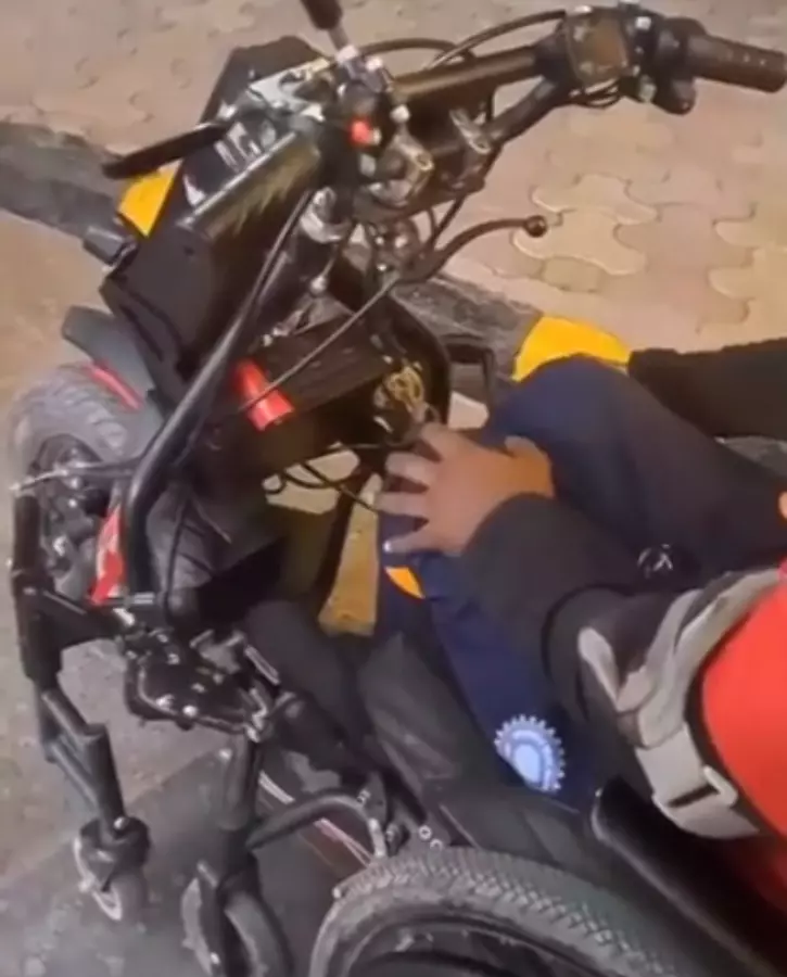 Watch: Zomato Delivery Agent Uses Detachable Motorised Wheelchair