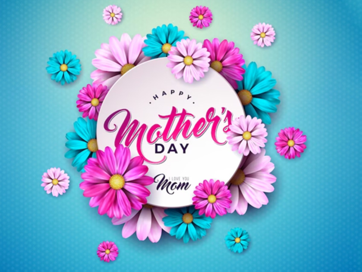 Vector Illustration Happy Mothers Day Wallpaper Stock Vector (Royalty Free)  76122919 | Shutterstock