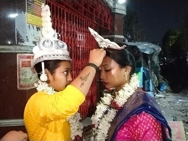 lesbian wedding in Kolkata 