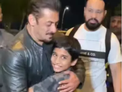 Salman Khan’s Reaction To A Boy Breaching His Security For A Hug Is Winning The Internet’s Heart