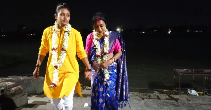 two girls get married in kolkata 