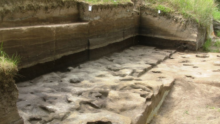 world oldest human footprint found lakeside germany