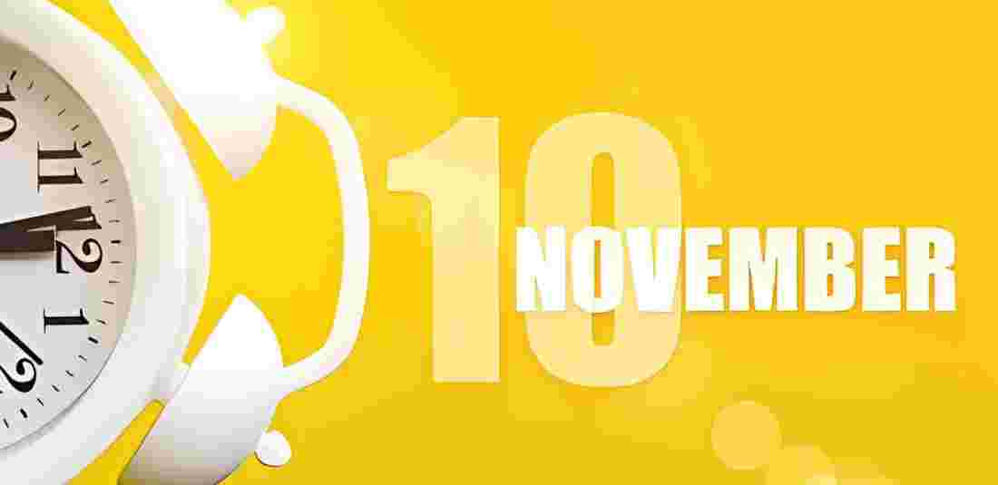 10 November What Happened On This Day In History