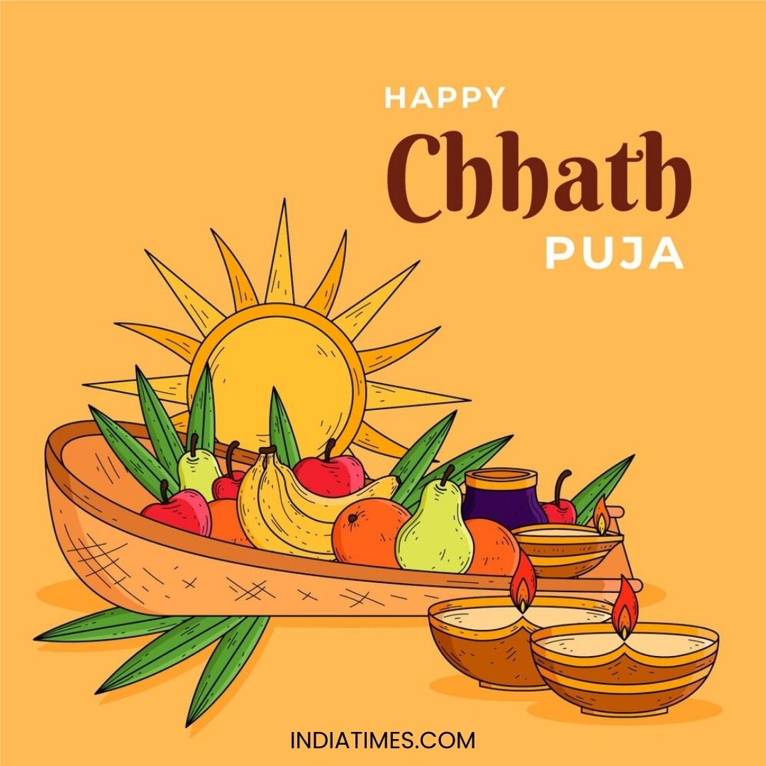 60+ Chhath Puja Images, Cards, Photos, GIFs To Share On Whatsapp