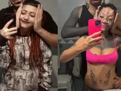 20 Body Modifications Make 22-year-old Italian Woman Look Like A Cat