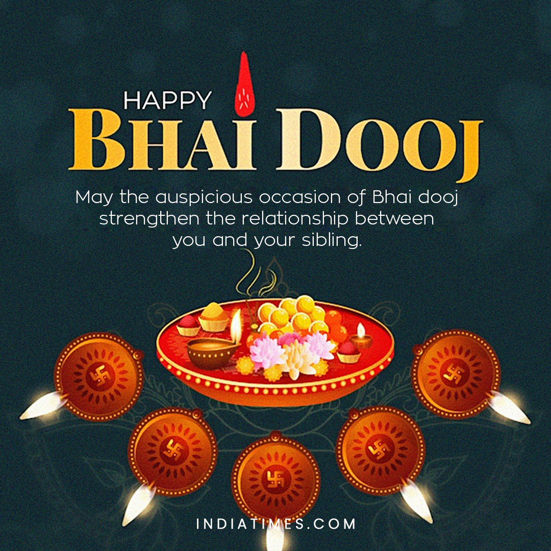 75+ Auspicious Bhai Dooj Wishes 2023, Images, Quotes For Siblings