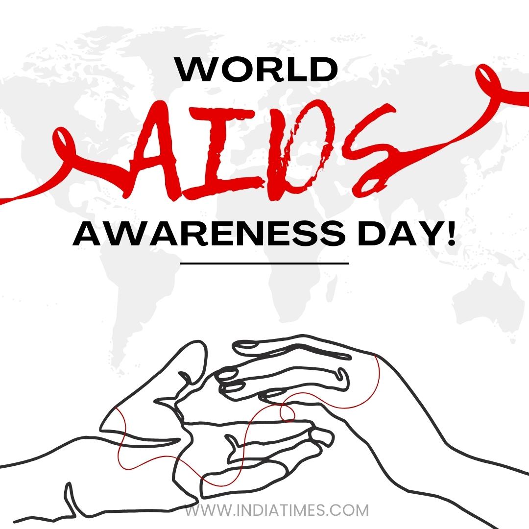 World aids day, Christmas Support AIDS Awareness,