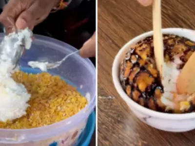 An Internet Sensation Is Created By Fried Ice Cream; The Video Goes Viral