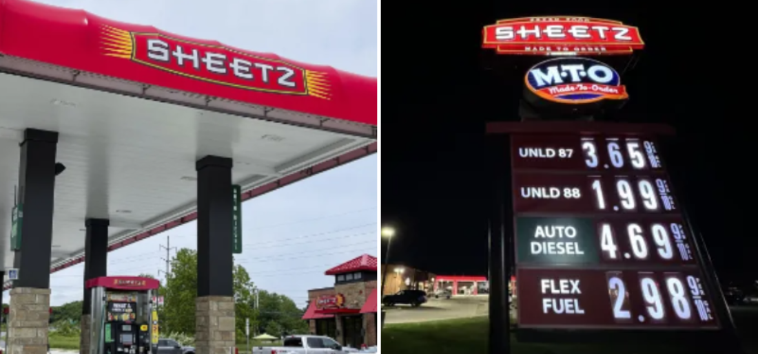 The Sheetz Gas Station Chain Lowers Fuel Prices For Thanksgiving To 1.99