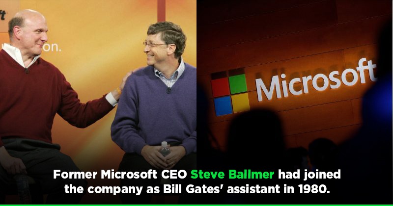 Bill Gates Former Assistant Steve Ballmer Close To Replacing Him As Worlds Fourth Richest Person 9574