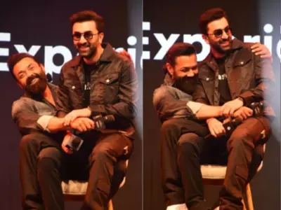 Reel Life Foes And Real Life Besties! Ranbir And Bobby's Bromance From Animal Event Goes Viral