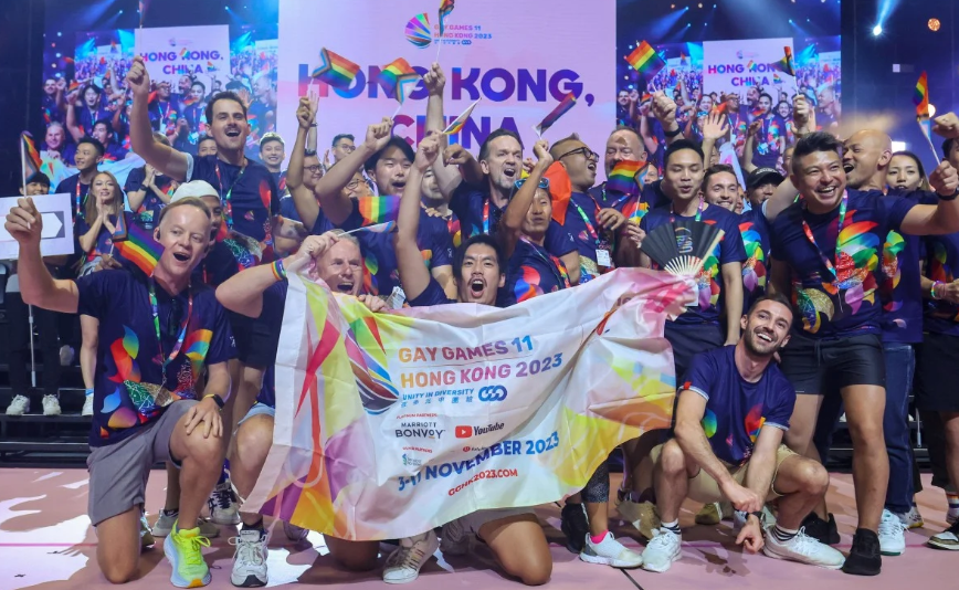 Lgbt Supporters Celebrate Hong Kong