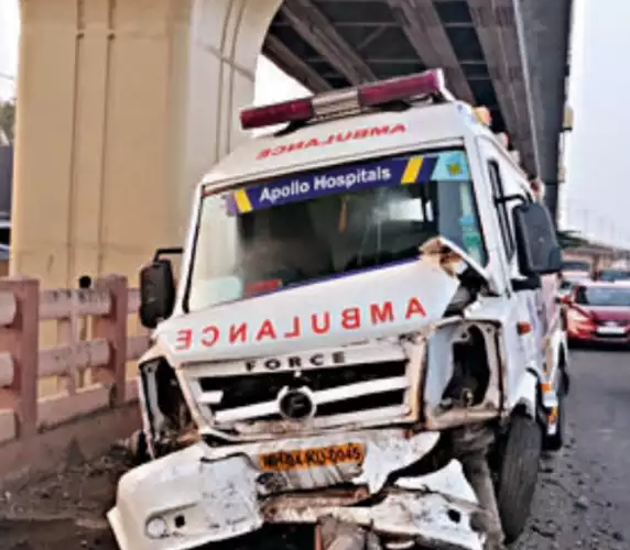 Mumbai Doctor Ambulance Accident
