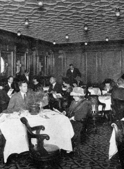 Titanic First Class Dinner Menu Up For Auction