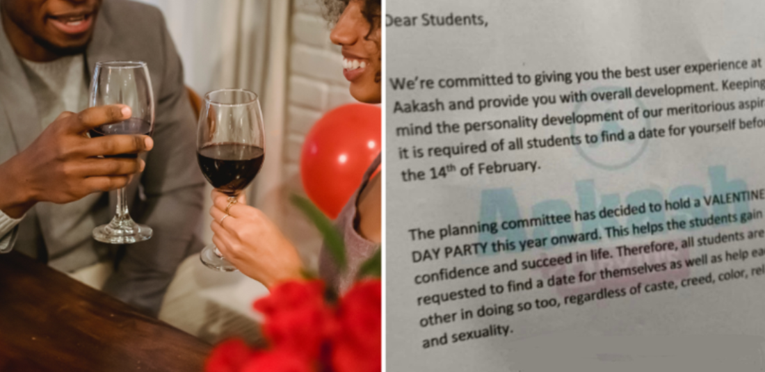Viral Notice Alleges Akash Institute Was Planning A Valentine's Day Party, Management Unaware