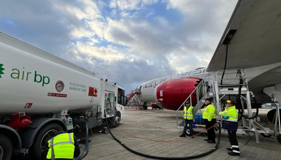 Virgin Airlines crosses the Atlantic powered exclusively by sustainable aviation fuel, revealing the future of flight